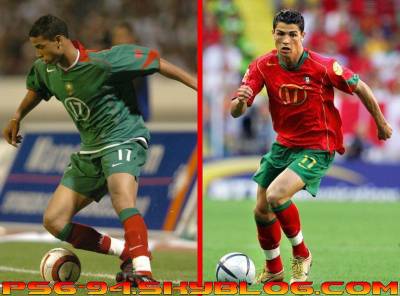chamakh & c.ronaldo